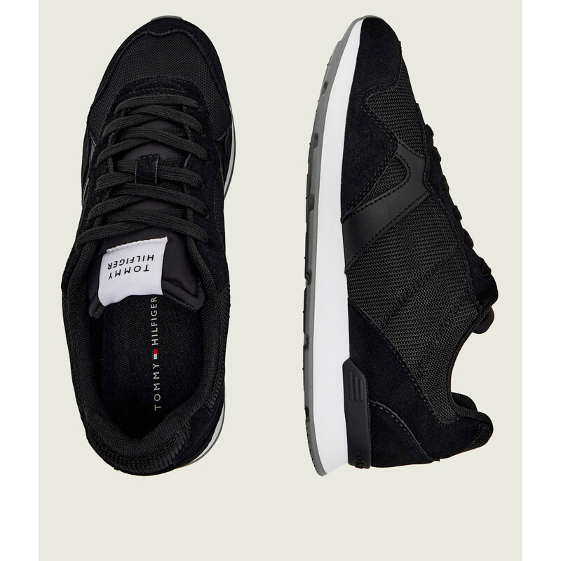 Tommy Hilfiger Tenisky RUNNER ICON MIX | semiš