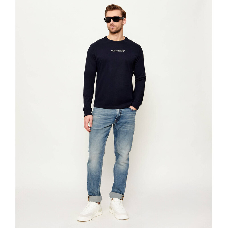 Guess Jeans Tričko s dlouhým rukávem | regular fit