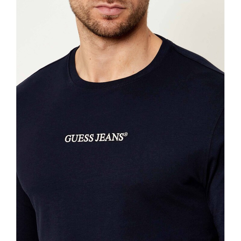 Guess Jeans Tričko s dlouhým rukávem | regular fit