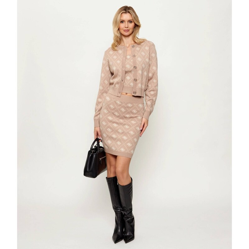 GUESS Kardigan SARAH | regular fit | s příměsí vlny
