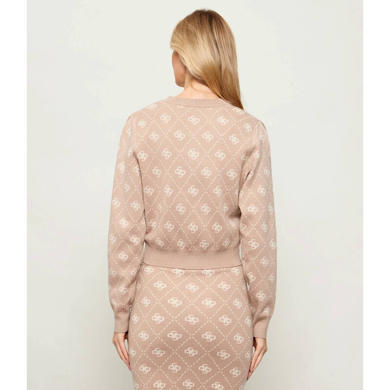 GUESS Kardigan SARAH | regular fit | s příměsí vlny