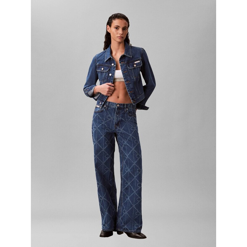 Calvin Klein Jeans Džínová bunda 90S | Cropped Fit