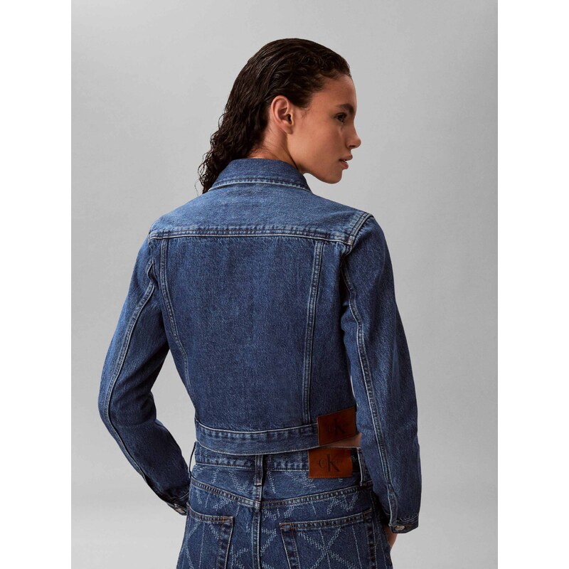 Calvin Klein Jeans Džínová bunda 90S | Cropped Fit