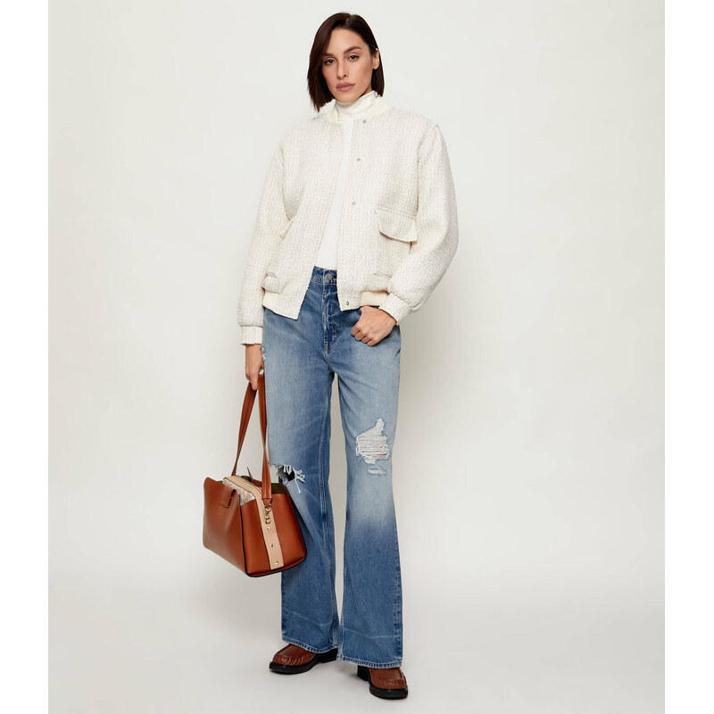 GUESS Bunda bomber PERINNE TWEED | regular fit