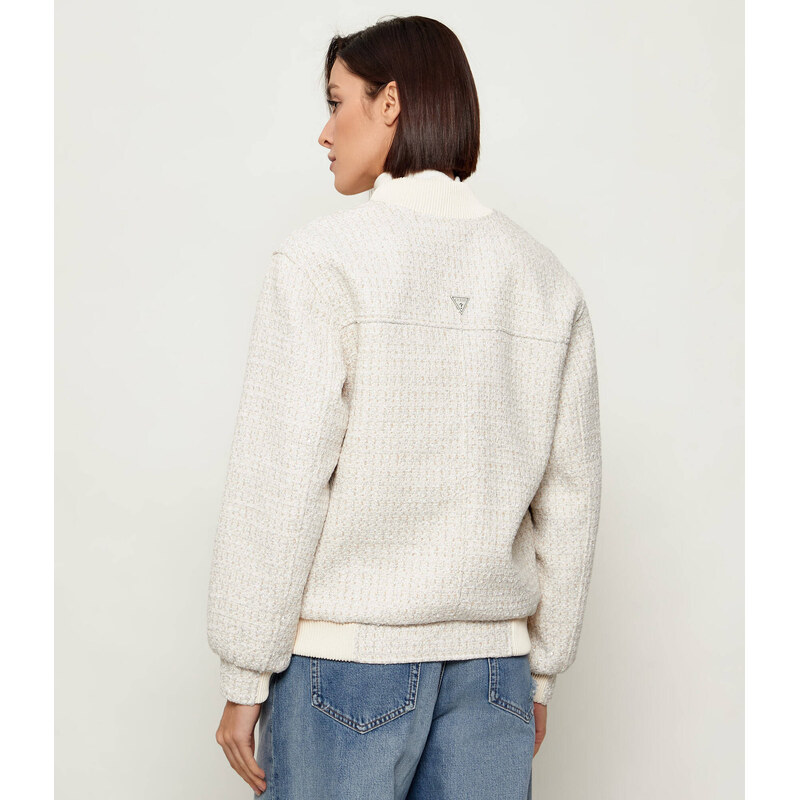 GUESS Bunda bomber PERINNE TWEED | regular fit