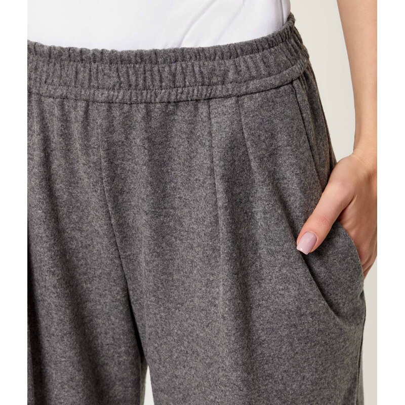 Pinko Kalhoty RAMONA | Loose fit | s příměsí vlny
