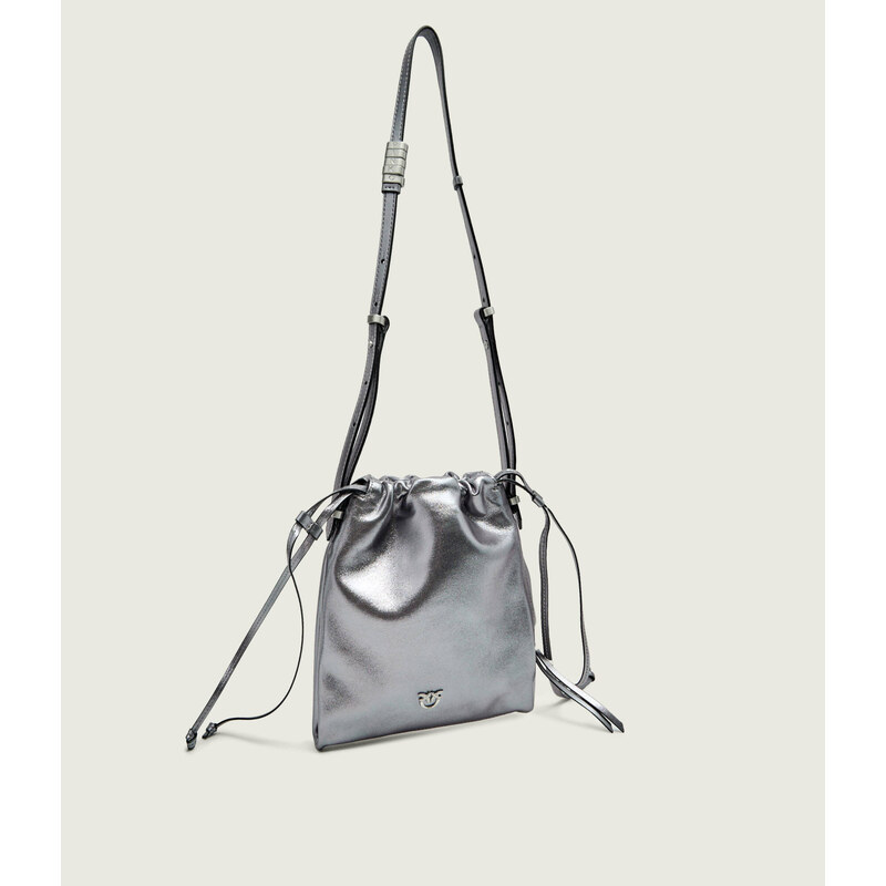 Pinko Kožený vak SLOUCHY MINI