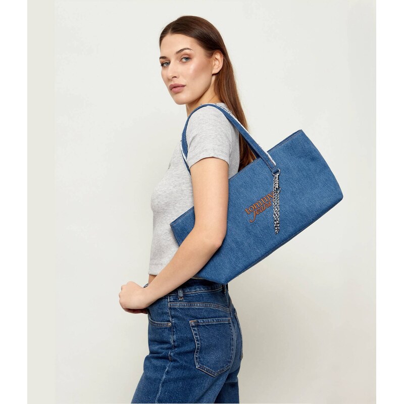 Tommy Jeans Džínová kabelka na rameno