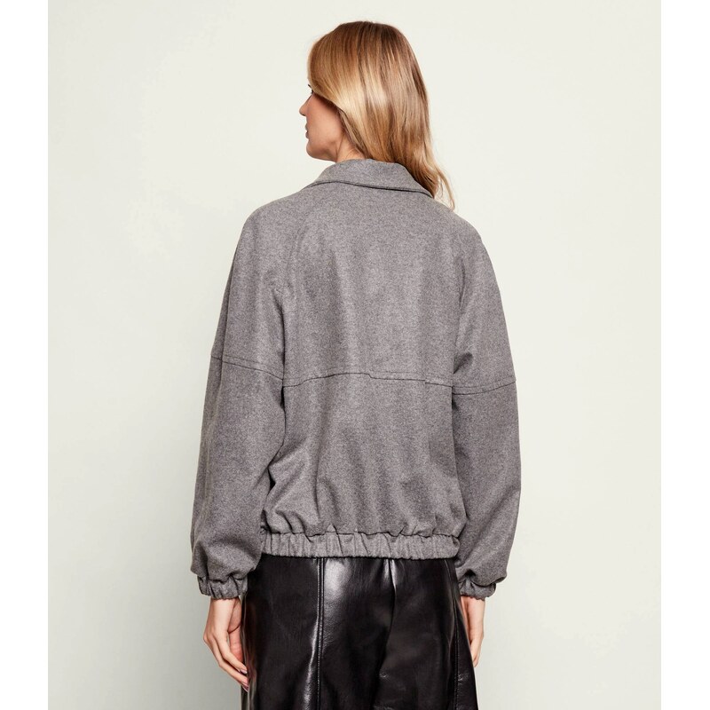 Pinko Bunda bomber CONSUELO | Relaxed fit | s příměsí vlny