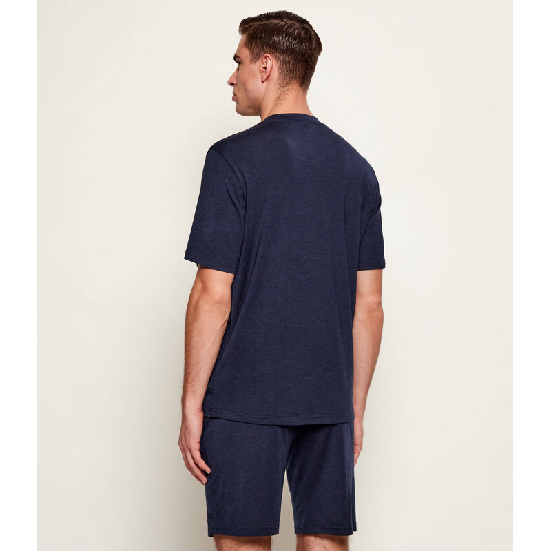 BOSS BLACK Tričko | regular fit | s příměsí vlny