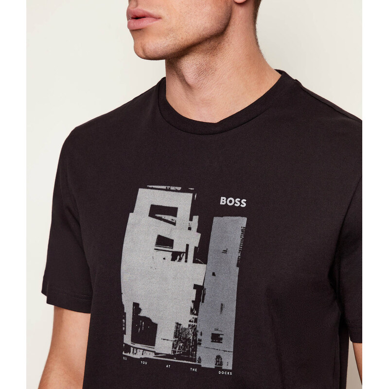 BOSS ORANGE Tričko Te_Imprint | regular fit