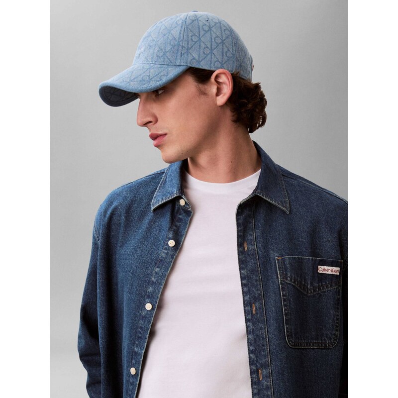 Calvin Klein Džínová kšiltovka BURNOUT