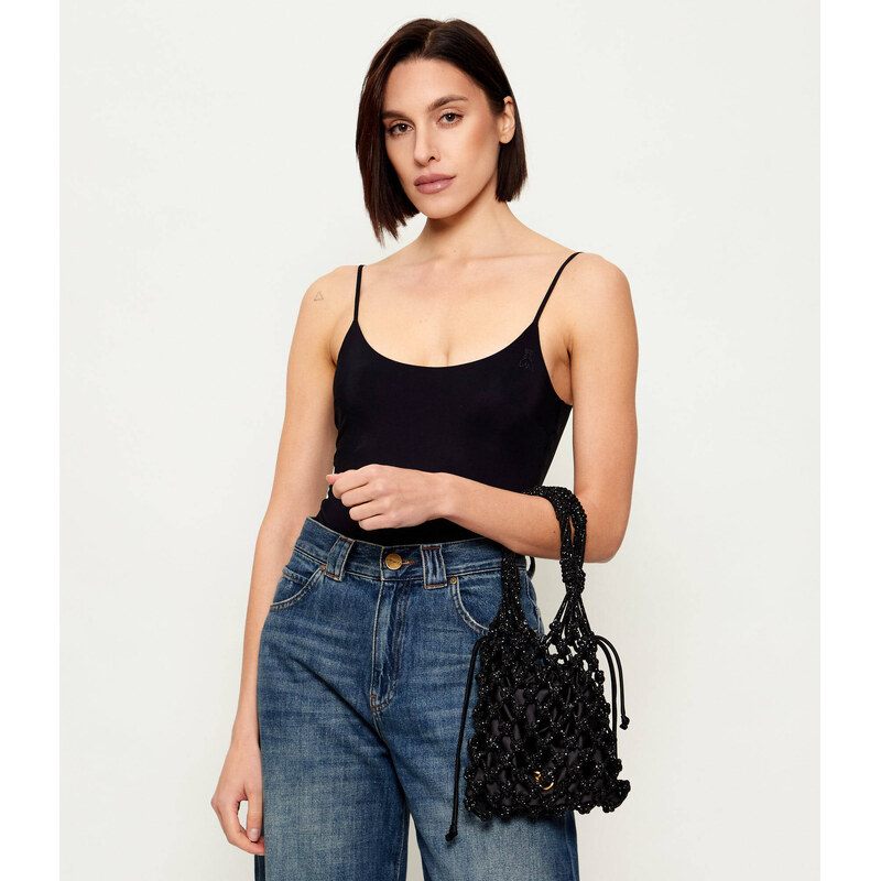 Pinko Kabelka na rameno + váček MINI CRYSTAL 1