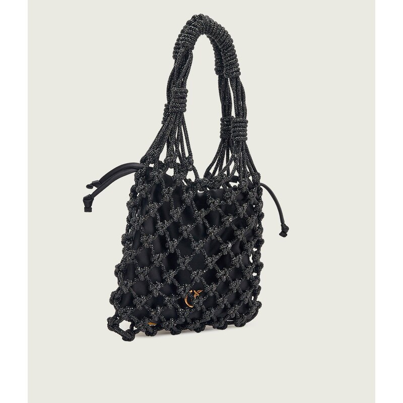 Pinko Kabelka na rameno + váček MINI CRYSTAL 1