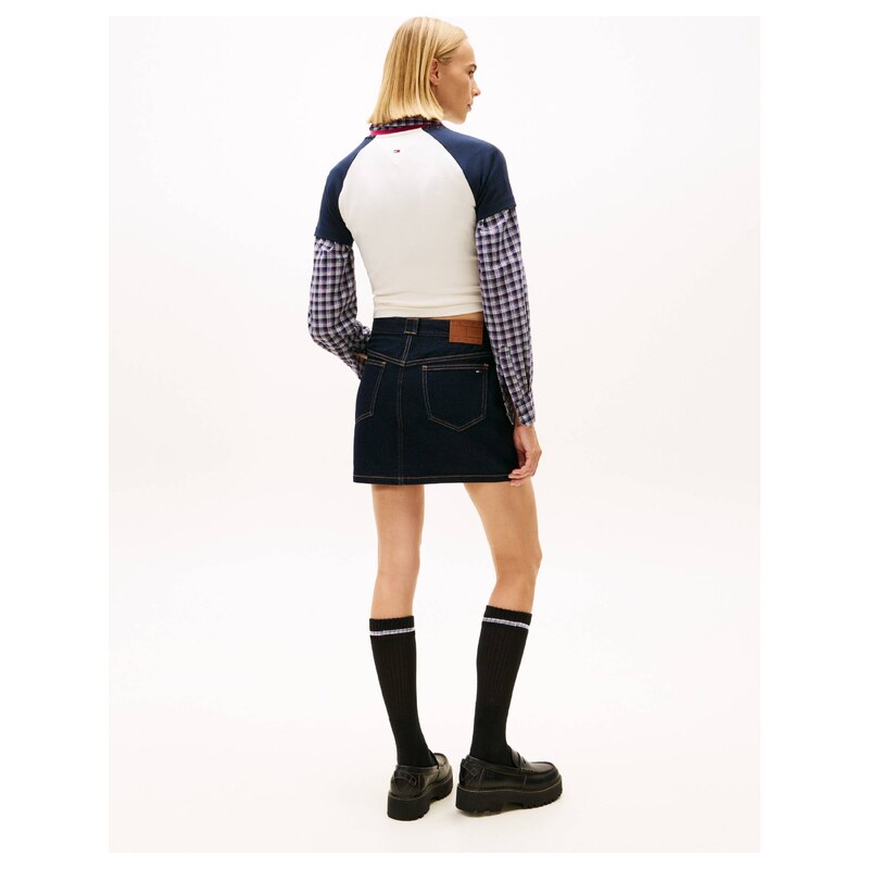 Tommy Jeans Džínová sukně EI6050