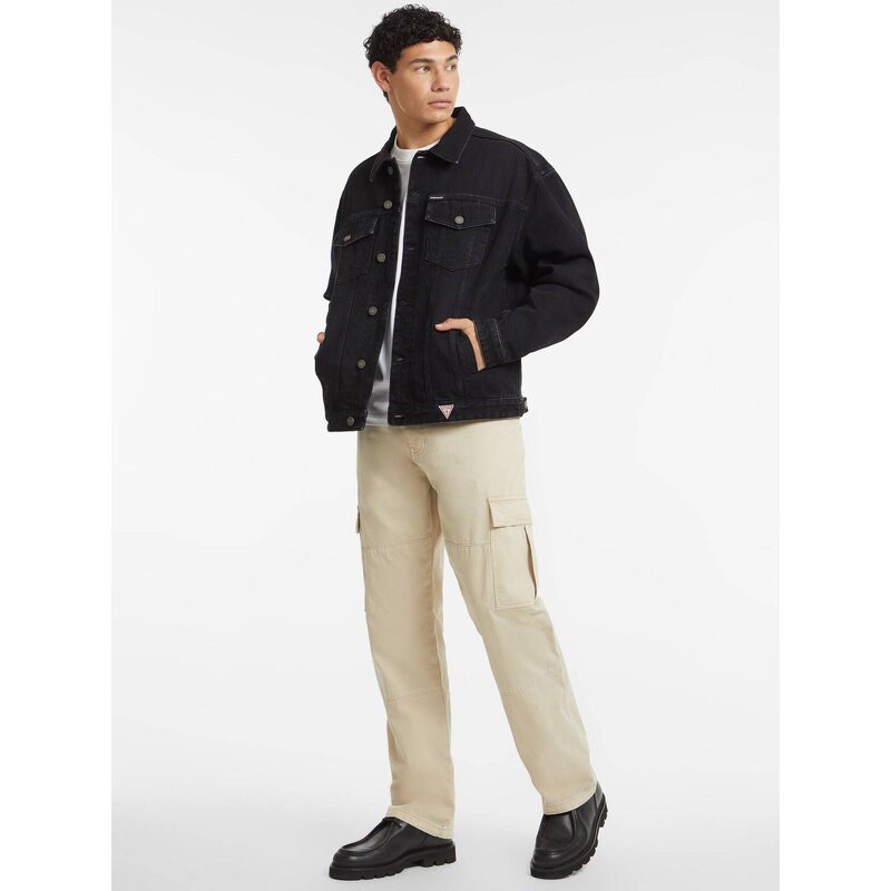 Guess Jeans Džínová bunda TRUCKER | Oversize fit