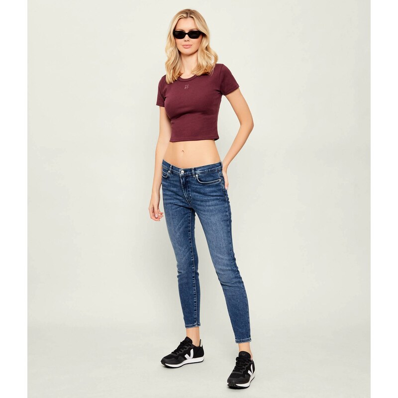 HUGO Tričko Delanor | Cropped Fit
