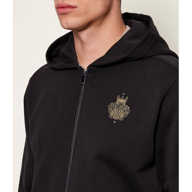 BOSS BLACK Mikina Zixi Boss x Chinese New Year | regular fit