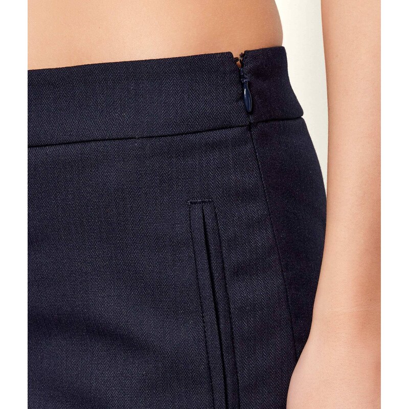 Pinko Kalhoty PUGLIESE | Slim Fit | s příměsí vlny