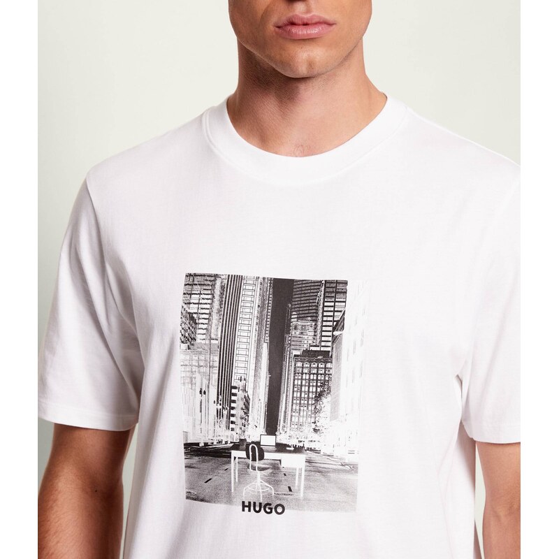 HUGO Tričko Deyss | regular fit