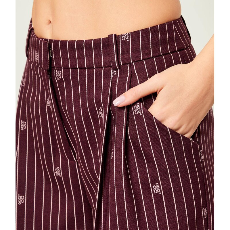 HUGO Kalhoty Haviri | flare fit
