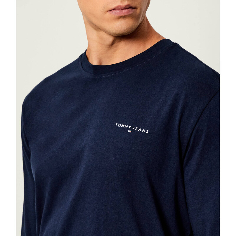 Tommy Jeans Tričko s dlouhým rukávem | Slim Fit