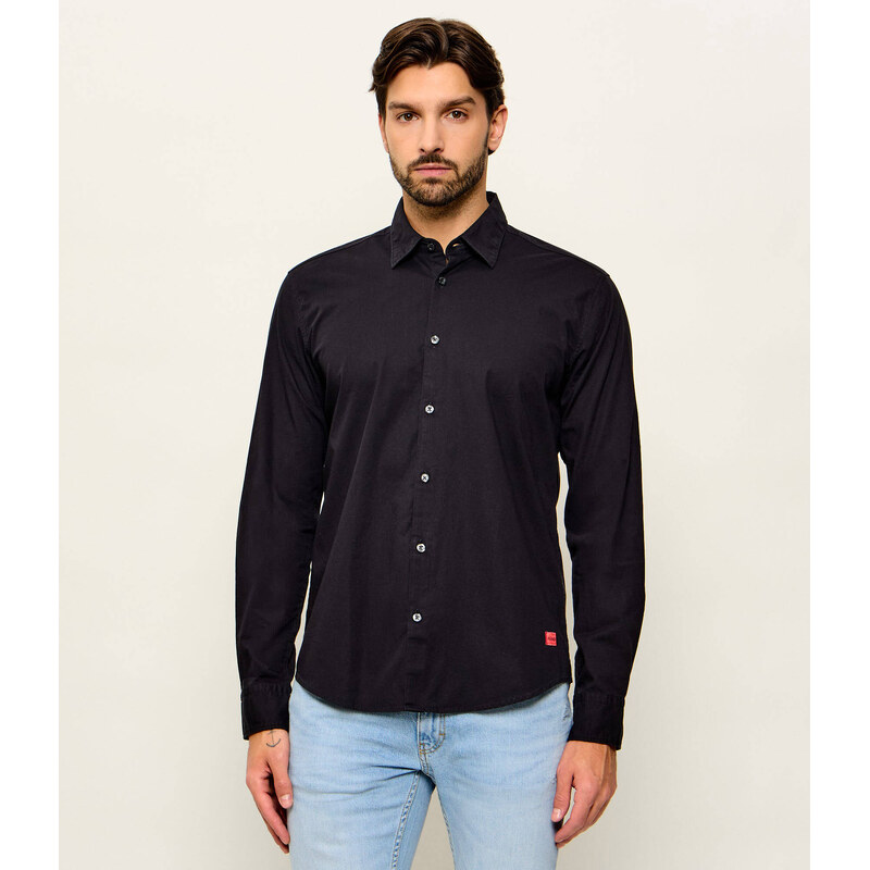 HUGO Košile Ermo | Slim Fit | stretch