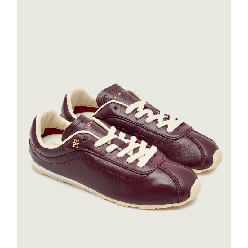 Tommy Hilfiger Kožené tenisky LOW PROFILE RUNNER