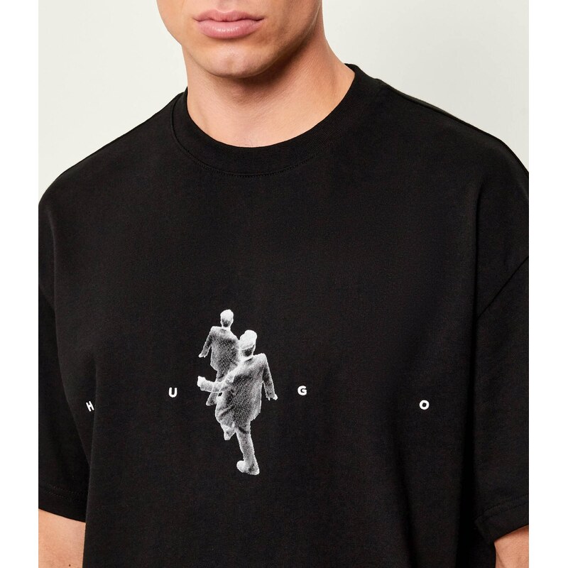 HUGO Tričko Dollo | Oversize fit