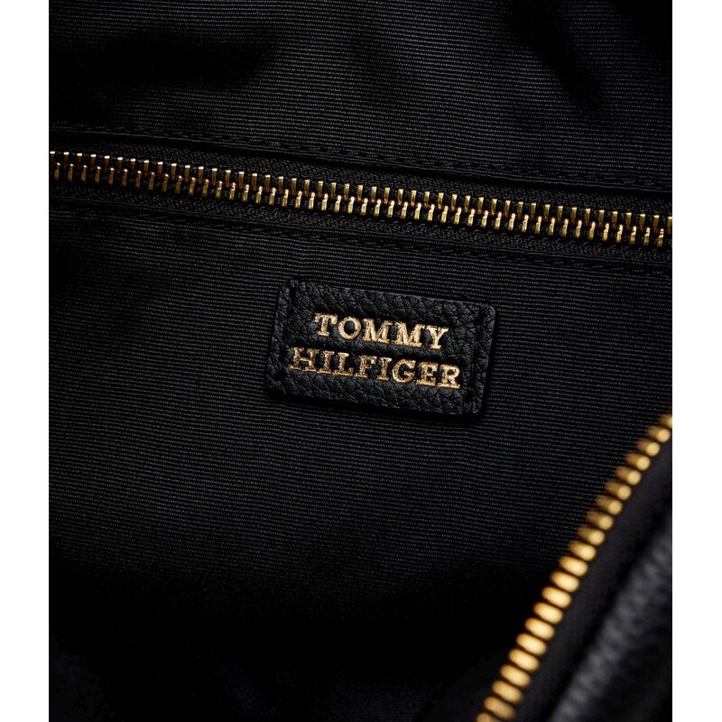 Tommy Hilfiger Kožená kabelka na rameno CITY