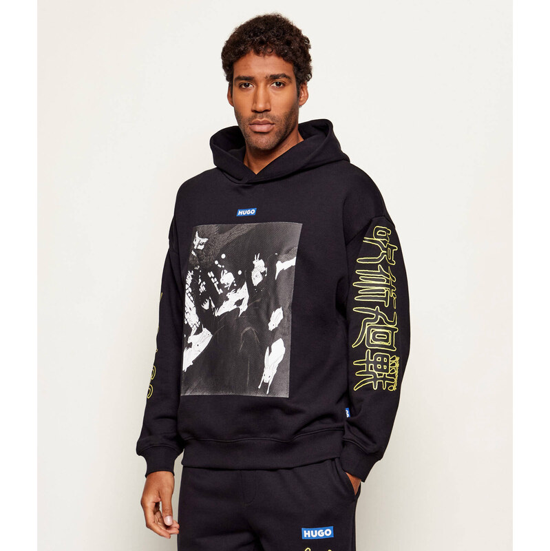 Hugo Blue Mikina Nimayho_JJK Hugo x Jujutsu Kaisen | Relaxed fit