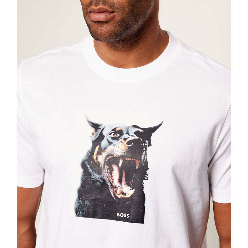 BOSS ORANGE Tričko Te_Dobermann | regular fit