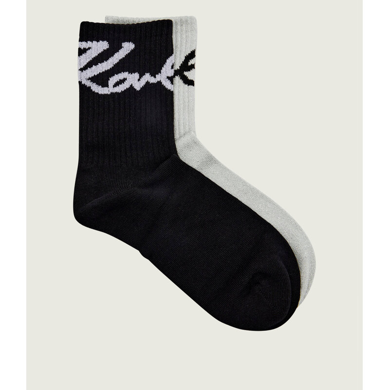 Karl Lagerfeld Ponožky 2-pack Signature