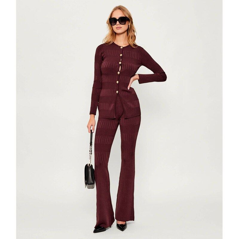Marciano Guess Úpletové kalhoty JANET | flare fit