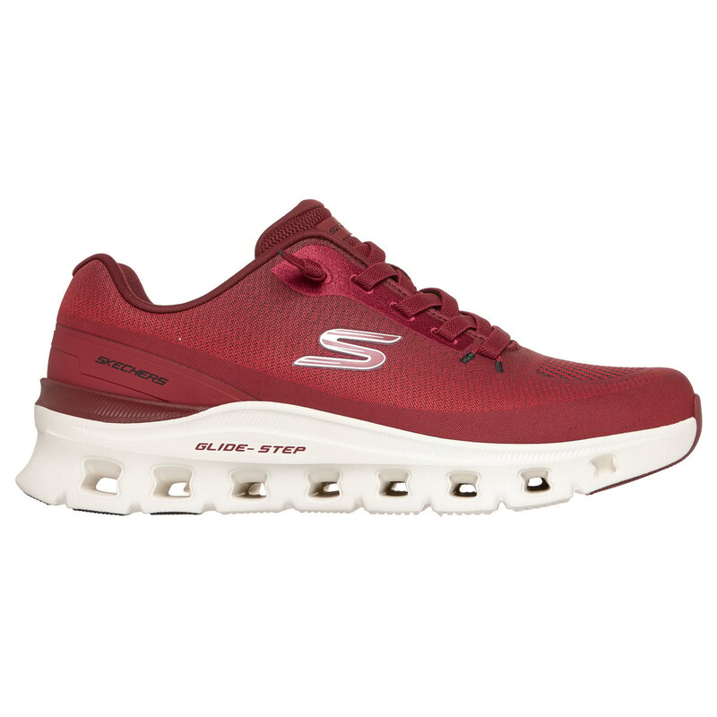 Skechers Muži Glide-Step Pro - Waverra Teniska v Temná Cervená,