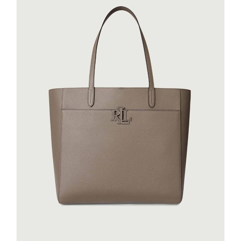 LAUREN RALPH LAUREN Kůžoná kabelka shopper + váček Cameryn