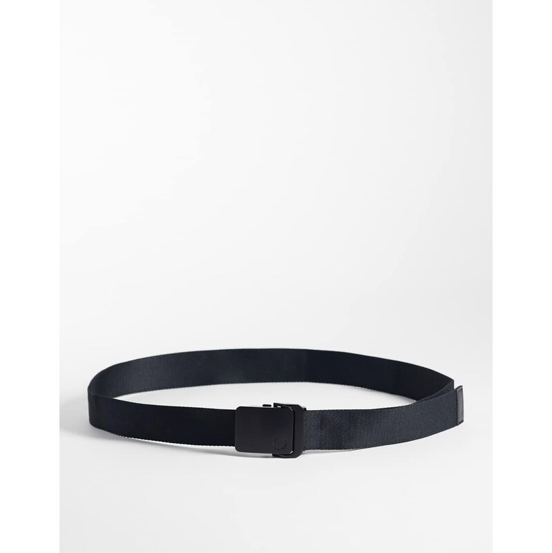 Fred Perry webbing belt in black