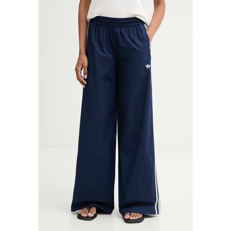 adidas Originals rovné kalhoty dámské bavlněné s elastanem 115666723