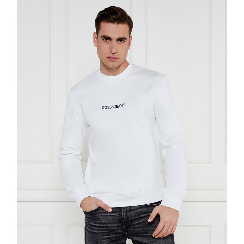 Guess Jeans Oteplená mikina | Slim Fit