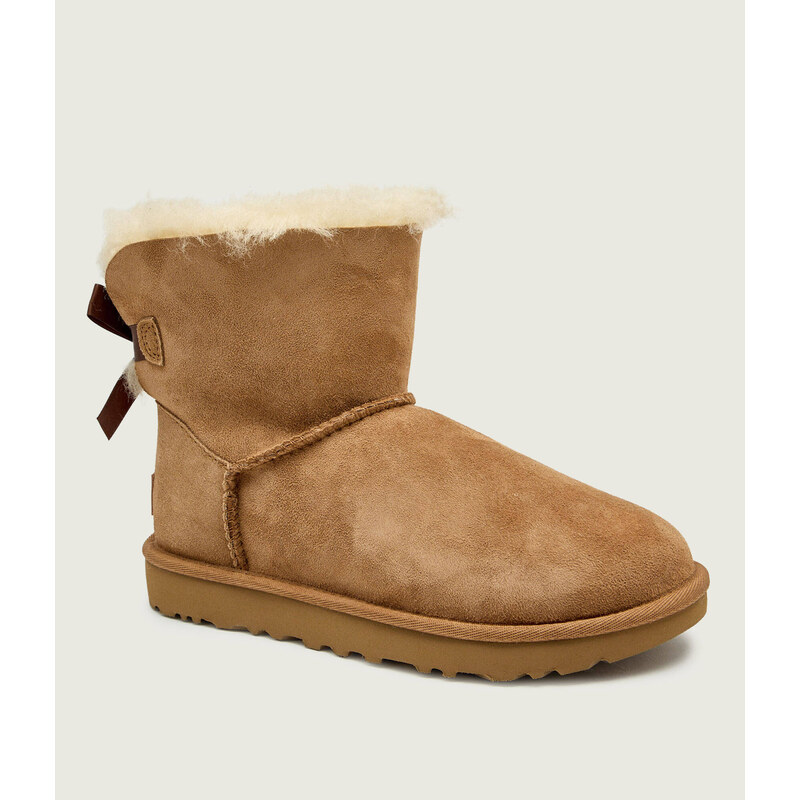 UGG Sněhule mini bailey bow II | semiš | shearling