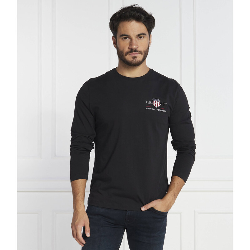Gant Tričko s dlouhým rukávem MEDIUM ARCHIVE SHIELD | Regular