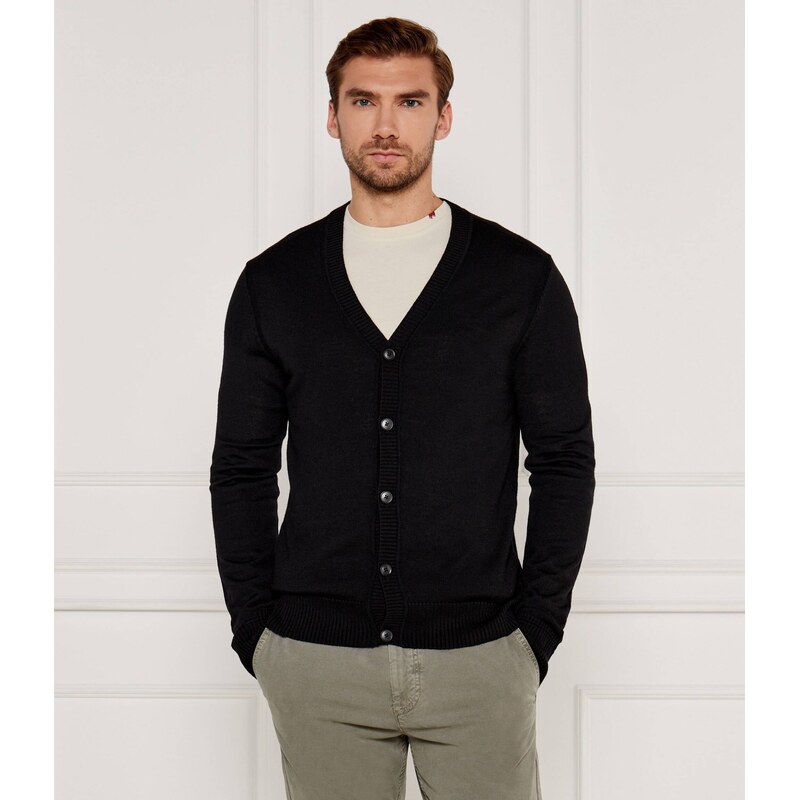 BOSS ORANGE Vlněný kardigan Avac_CD | Regular Fit