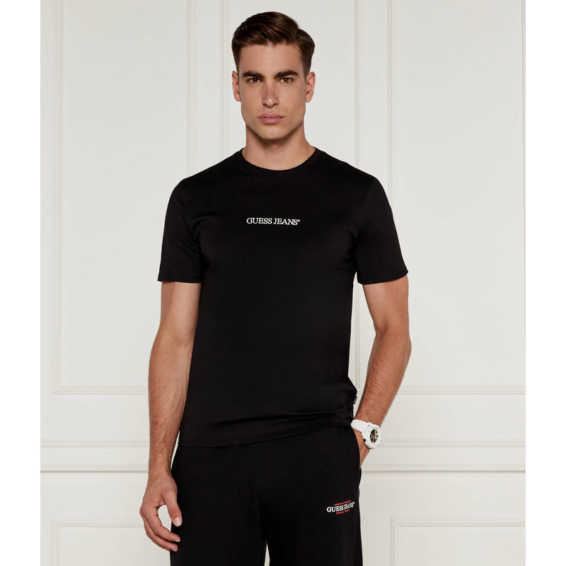 Guess Jeans Tričko Embro | Slim Fit