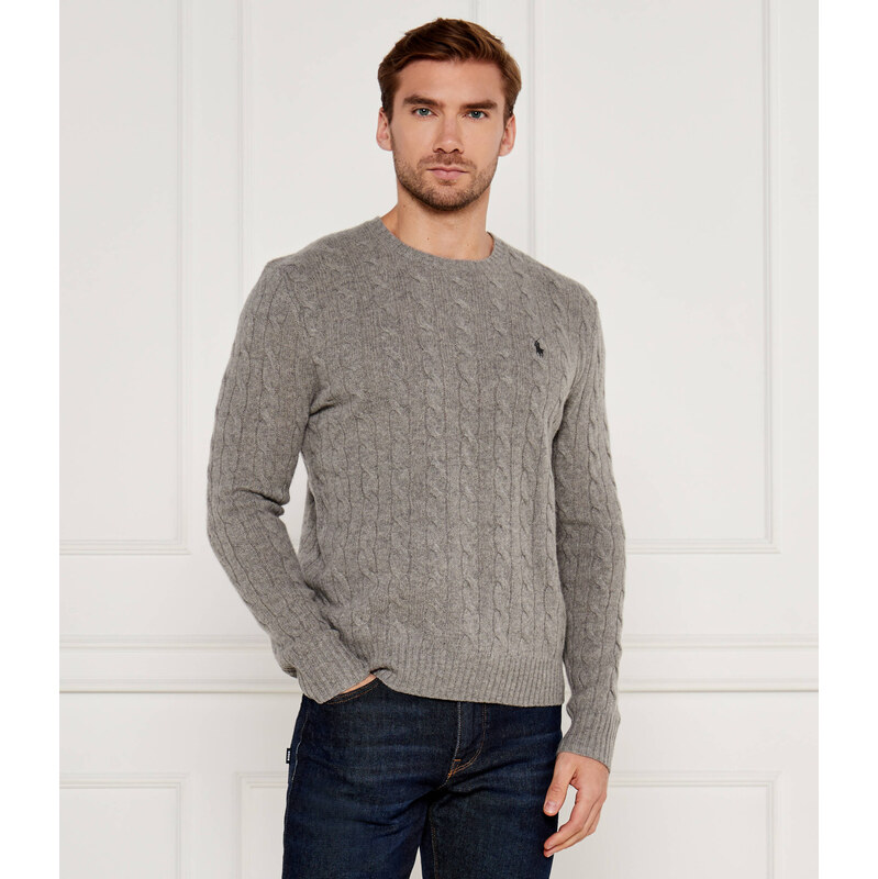 POLO RALPH LAUREN Vlněný | Slim Fit | s příměsí kašmíru