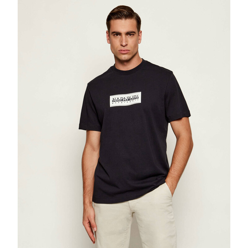 Napapijri Tričko S-BOX LOGO | Relaxed fit