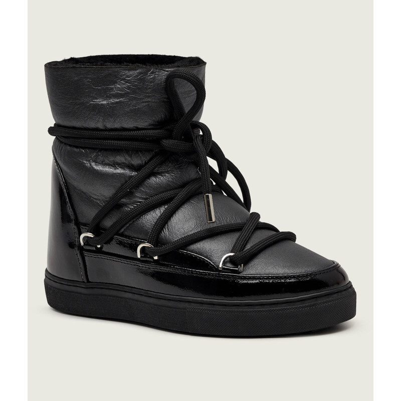 INUIKII Sněhule GLOSS WEDGE |skóra 100214579