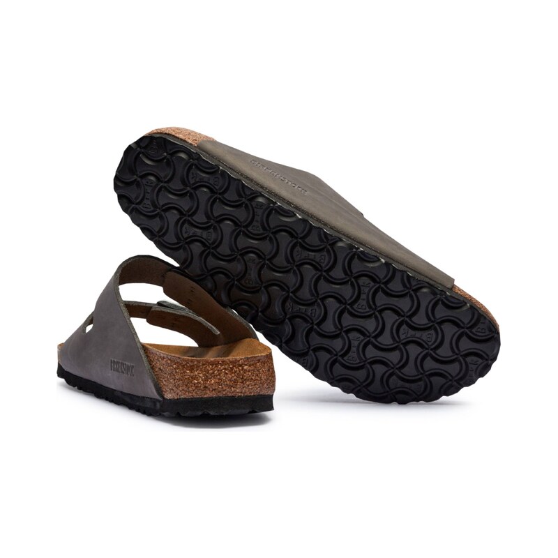 Birkenstock Kožené pantofle Arizona LEOI | narrow fit