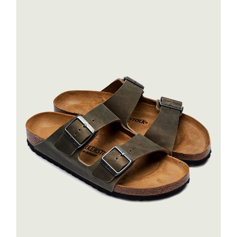Birkenstock Kožené pantofle Arizona | narrow fit