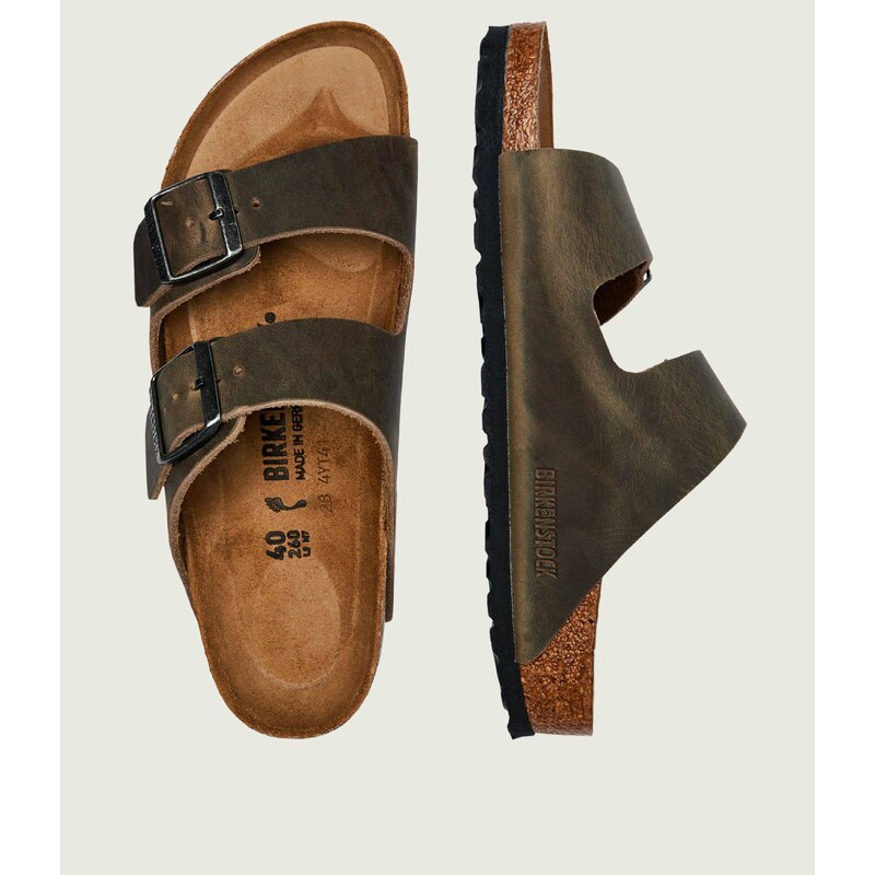 Birkenstock Kožené pantofle Arizona | narrow fit