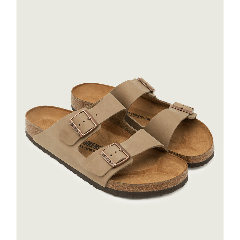Birkenstock Kožené pantofle arizona LEOI | regular fit